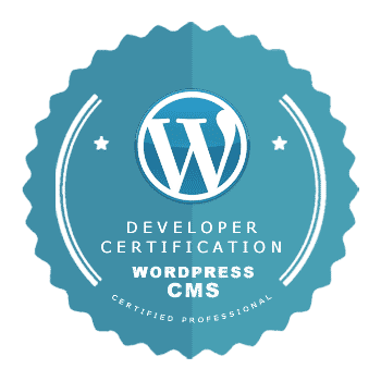 Badge WordPress Certified